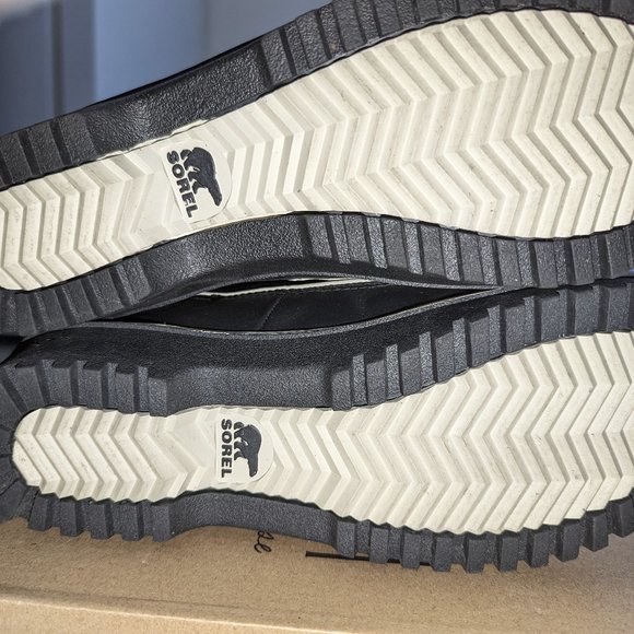 NWOT - Sorel Tivoli II Low Black waterproof snow boots Sz. 8 (fit like 7.5!) - Picture 12 of 14